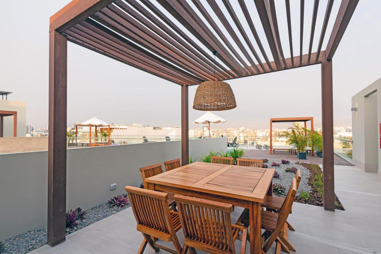 ✶ Nazca Penthouse ✶ 3-Stories Luxury Rooftop Pool 리마 외부 사진